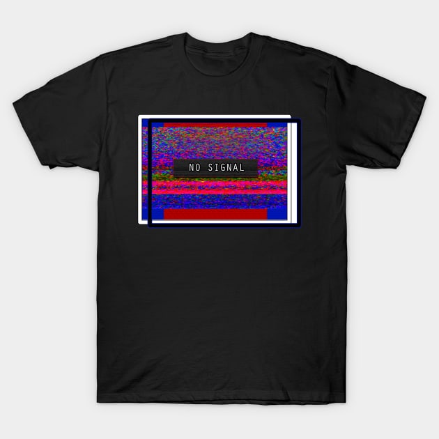 No signal, reception lost, only static, tune out & tune IN! T-Shirt by originalsusie